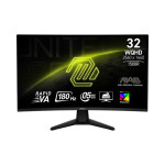 MSI MAG 32CQ6F Ultra-Fast 31.5-inch WQHD 180Hz Gaming Monitor